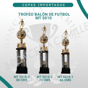 Trofeo Balón de Futbol Modelo MT 5010