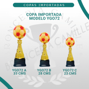 Copa Importada Modelo YGO72 – Balón de Futbol