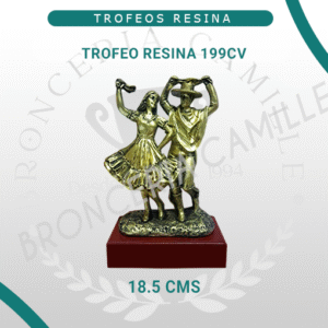 Trofeo Cueca R 199CV Bronce Envejecido