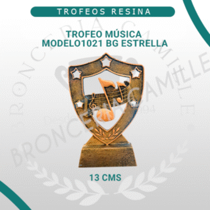 Trofeo Musica Modelo 1021 BG Estrella