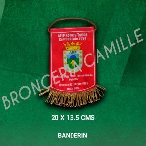 Banderin 20 x 13,5 CMS