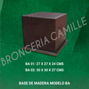 Base de Madera Modelo BA