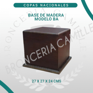 Base de Madera Modelo BA