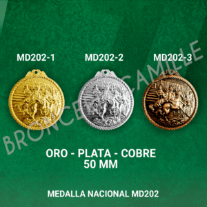 Medalla Nacional Rodeo MD-202 5cms ø