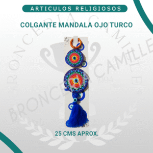 Colgante Mandala Ojo Turco