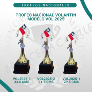 Trofeo Nacional Volantin - Modelo VOL 2025