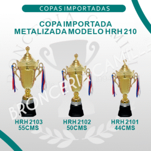 Copa Importada Metalizada HRH 210