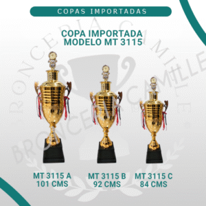 Copa importada Modelo MT 3115