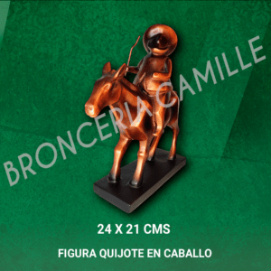 Figura Quijote en caballo