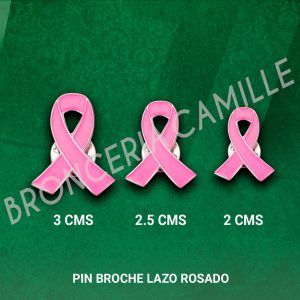 Pin Broche Lazo Rosado