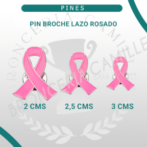 Pin Broche Lazo Rosado