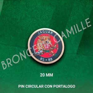 Pin Circular con Portalogo
