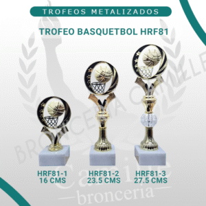 Trofeo Basquetbol Modelo HRF81