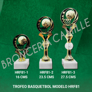 Trofeo Basquetbol Modelo HRF81