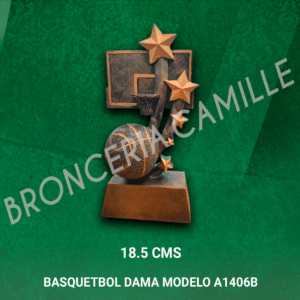 Trofeo Resina Basquetbol Modelo A1406B