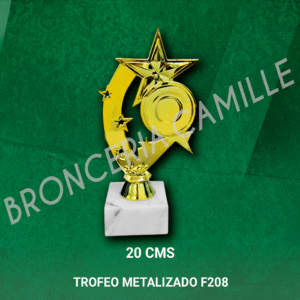Trofeo Metalizado F 208