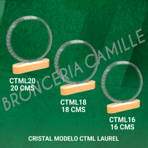 Cristal con Laurel Modelo CTML