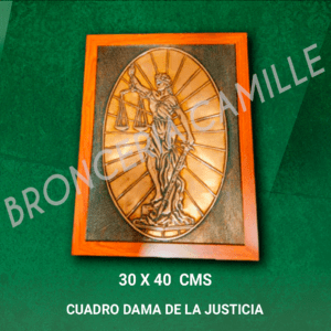 Cuadro Dama de la Justicia