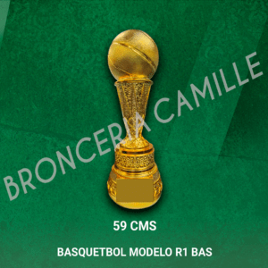 Trofeo Resina Basquetbol Modelo R1BAS
