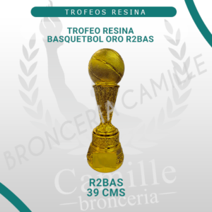 Trofeo Resina Basquetbol Modelo R2BAS