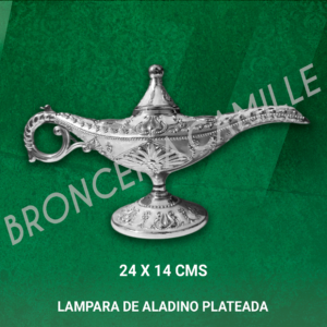Lampara Aladino Plateada