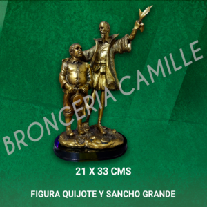 Quijote y Sancho Grande