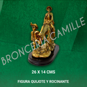 Figura Quijote Y Rocinante