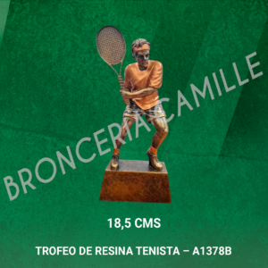 Trofeo de Resina Tenista Modelo A1378B
