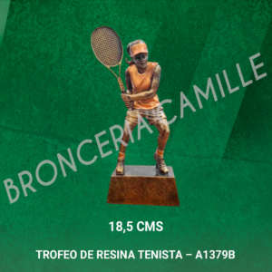 Trofeo de Resina Tenista Modelo A1379B