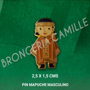 Pin Mapuche Masculino