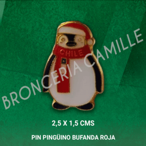 Pin Pingüino Chile