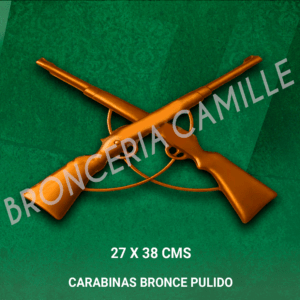 Carabinas Bronce pulido