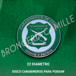 Disco Carabineros para Podium