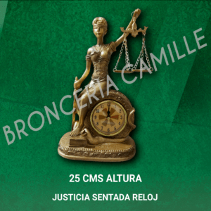 Justicia Sentada Reloj