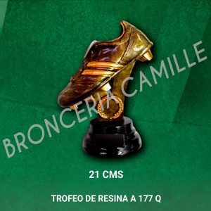 TROFEO DE RESINA A 177 Q 21cms