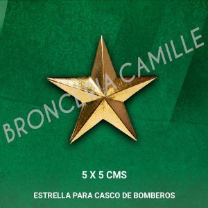 Estrella Para Casco de Bombero