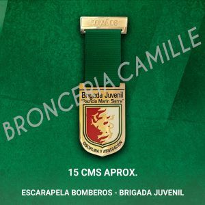 Escarapela Bomberos - Brigada Juvenil