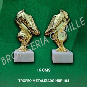 TROFEO METALIZADO HRF 104 – Futbol