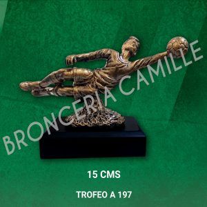 TROFEO DE RESINA - A 197 15cms