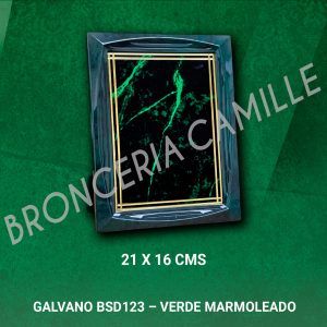 Galvano BSD123 Verde Marmoleado